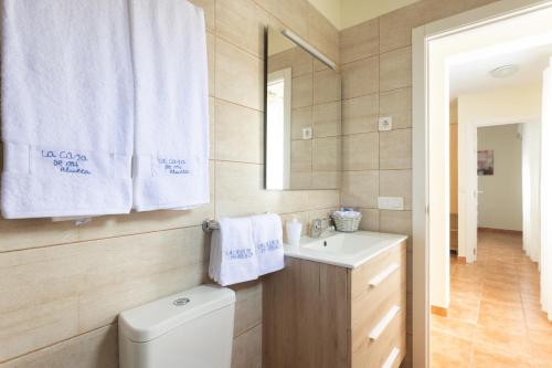 Et badeværelse på La casa de mi abuela