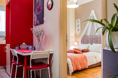 Fotografia z galérie ubytovania City stay close to the metro a charming flat v Aténach