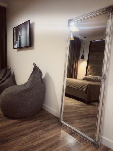 Ein Bett oder Betten in einem Zimmer der Unterkunft CarpHouse