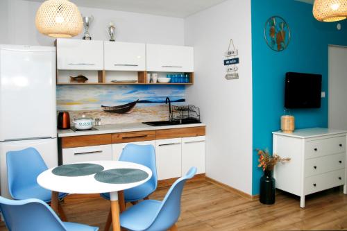 Apartament EL Romano Gdynia - Balkon z widokiem na morze & Bezpłatny parking