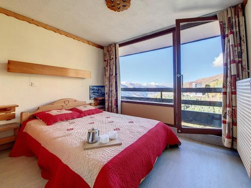 Appartement 2P pour 4, Ski aux pieds, Balcon, Non-fumeur - FR-1-344-928