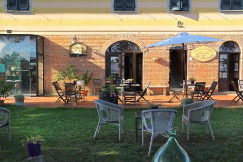 Zahrada ubytování Locanda il Fornello