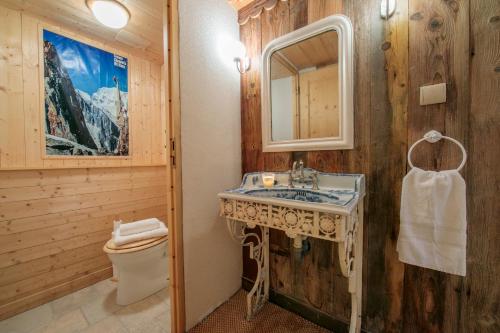 Ванная комната в Chalet Du Croz RJ - Happy Rentals