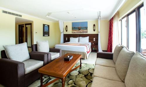 Χώρος καθιστικού στο PrideInn Paradise Beach Resort & Spa Mombasa