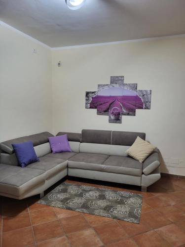 Гостиная зона в La casa di Ilenia e Alessia