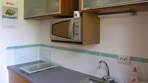 Kuchyň nebo kuchyňský kout v ubytování Apartment Famli Relax Kärnten