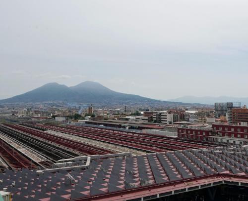 ゲストハウスから撮影された、または一般的な山の景色