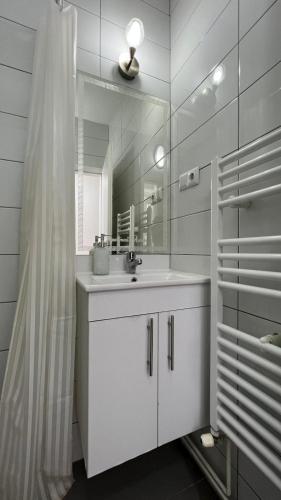 Koupelna v ubytování Apartmani Aurora