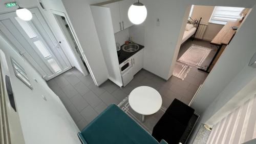 Koupelna v ubytování Apartmani Aurora
