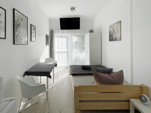 Μια τηλεόραση ή/και κέντρο ψυχαγωγίας στο Schwanenburg Apartments