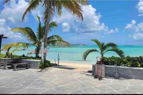 a view of the beach from the resort at Beautiful Villa just steps away from the beach! in Georgetown