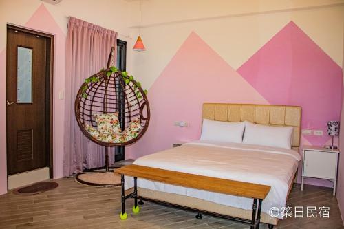 Postel nebo postele na pokoji v ubytování Chikubi Homestay