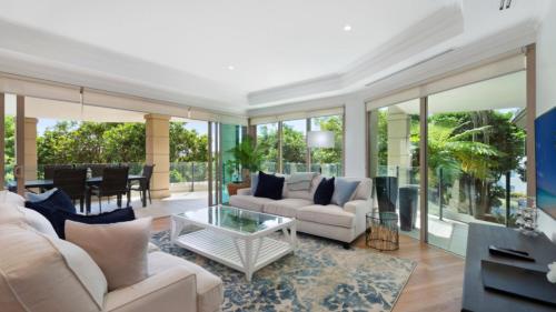 Istumisnurk majutusasutuses Unit 39 - 3 Bed Garden View