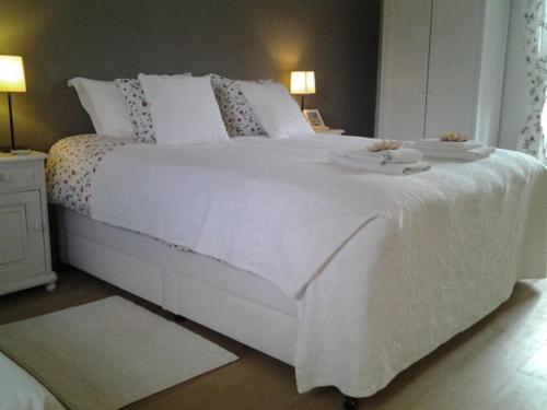 Ein Bett oder Betten in einem Zimmer der Unterkunft Kervaillant