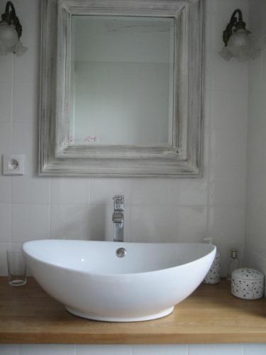 Ein Badezimmer in der Unterkunft Kervaillant