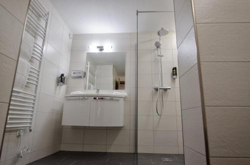 Koupelna v ubytování Home suite home