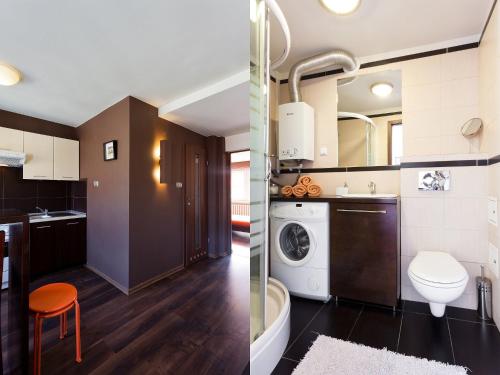 Et badeværelse på Irish Apartment