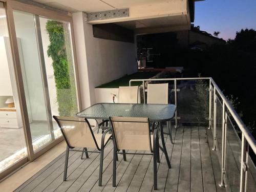 Balkoni atau teres di Residence Sole Dell'Argentario