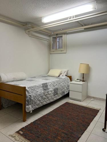 Un pat sau paturi într-o cameră la Get Cozy Flat Zürich