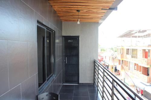 Un balcón o terraza en Hotel Almalu