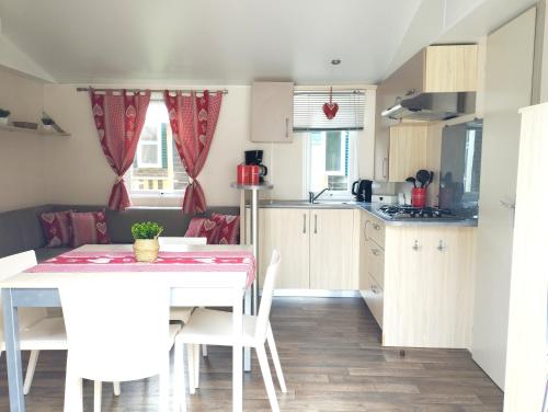 Mobil-home tout confort climatisé 6 personnes proche Europa Park, route des vins, Alsace