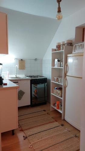 Una cocina o zona de cocina en Apartman Vrganj