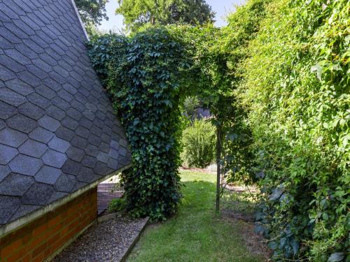 Zahrada ubytování Charmante Finnhütte mit Garten