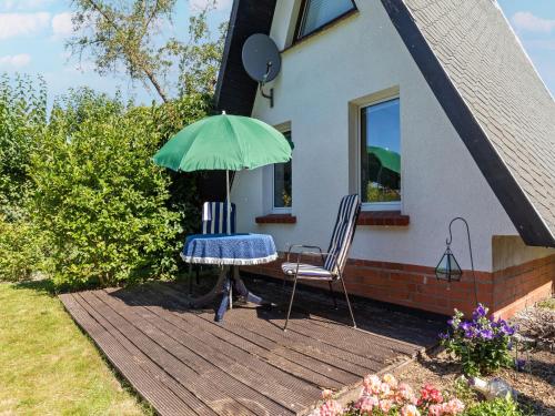 Zahrada ubytování Charmante Finnhütte mit Garten