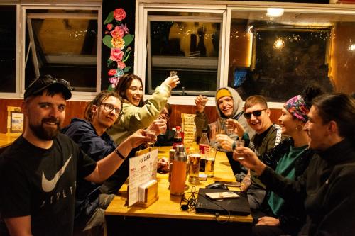 Pariwana Hostel Cuscoで提供されているドリンク