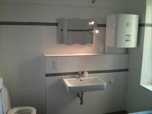 Ett badrum på Appartement Neusiedl am See mit Dachterrasse