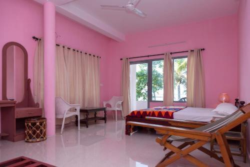 Orchid Lake View Homestay - Chambre Double Avec Balcon (2 Adultes + 1 Enfant)