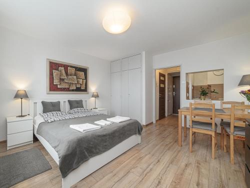 Posteľ alebo postele v izbe v ubytovaní Sliska 10 Apartament II