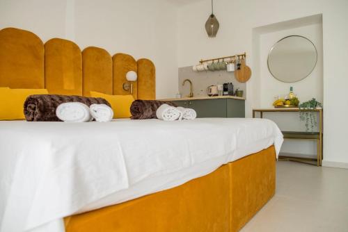 Postel nebo postele na pokoji v ubytování Style rooms Split