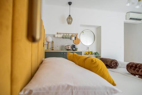 Postel nebo postele na pokoji v ubytování Style rooms Split