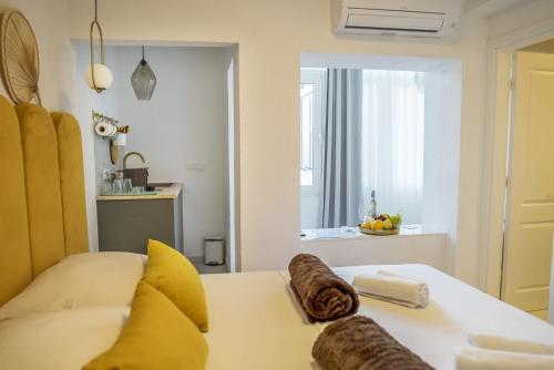 Postel nebo postele na pokoji v ubytování Style rooms Split