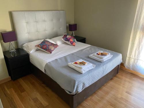 Postel nebo postele na pokoji v ubytování Apartamento situación inmejorable en Santander
