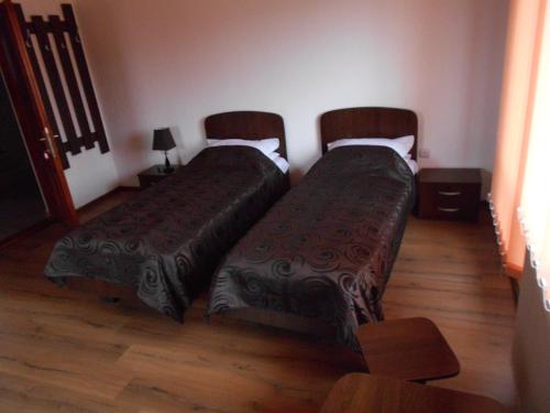 Ένα ή περισσότερα κρεβάτια σε δωμάτιο στο Gold Fayen House Cheile Turului