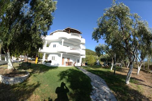Zahrada ubytování Villa Alex