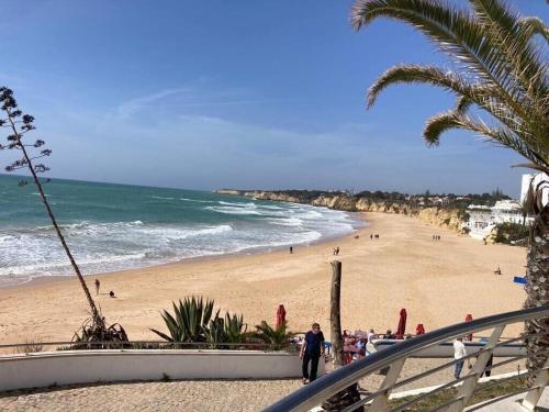 Luxury two BR pool view beach side apartment at Algarve's longest beach