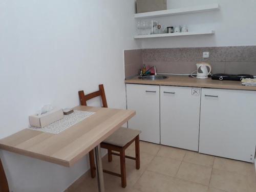 Kuchyňa alebo kuchynka v ubytovaní Ubytovanie CITY izba