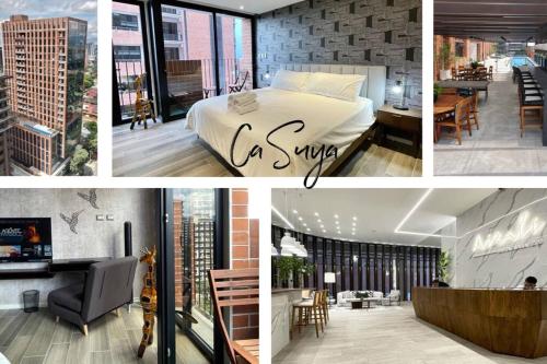 CaSuya Airali apartment with heated pool, gym in city center