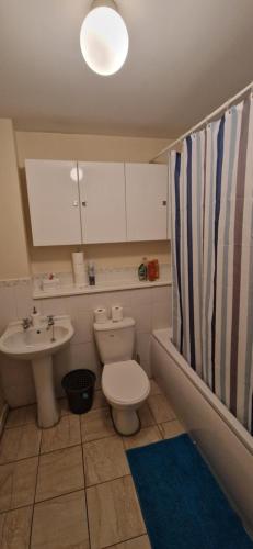 Ένα μπάνιο στο Dartford Cosy and Spacious 3BR 4 beds house Netflix and Sport Channels