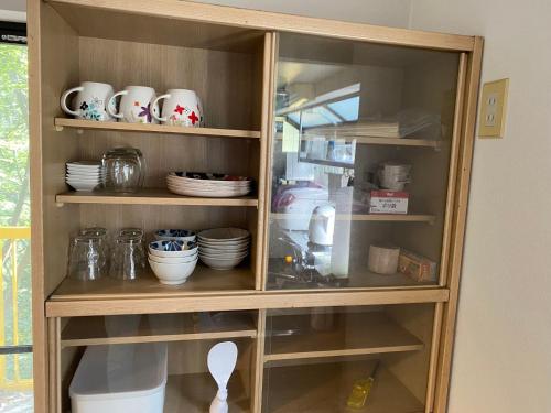 Küche/Küchenzeile in der Unterkunft 秩父 思源屋