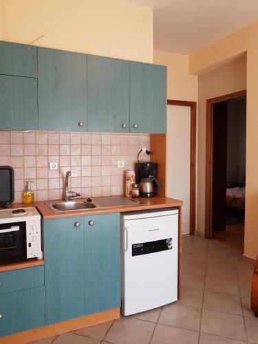 Dapur atau dapur kecil di Hillside View Home
