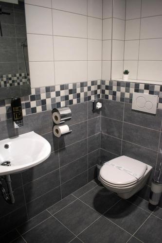 Un baño de Hostinec a penzion U sv. Mikuláše