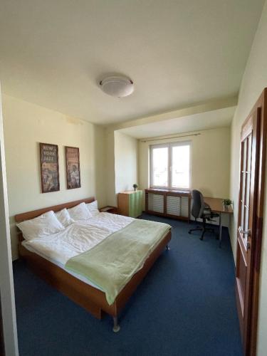 Posteľ alebo postele v izbe v ubytovaní Apartmán Stela