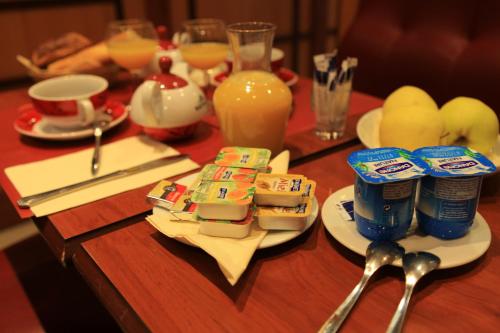 Jídlo v hotelu nebo okolí