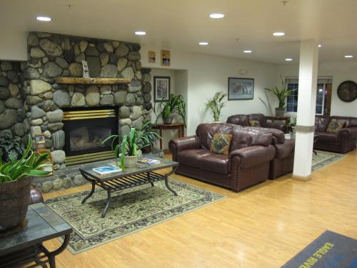 Un lugar para sentarse en Eagle River Microtel