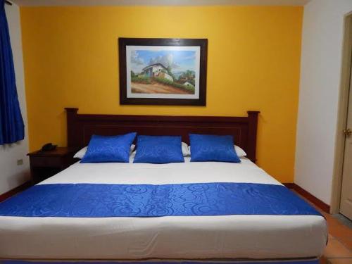 Letto o letti in una camera di Hotel Castillo Real