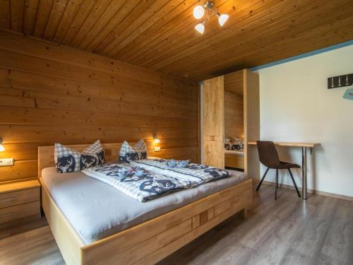 Una cama o camas en una habitación de Chalet Rosa
